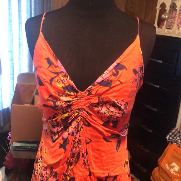 Beautiful FREE PEOPLE Summer Dress Size Medium - Picture 7 of 17